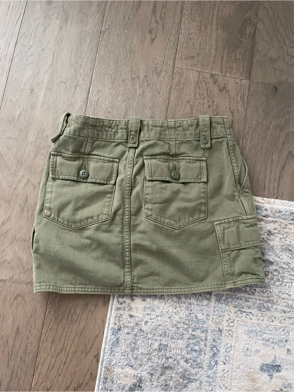 Aritzia Denim Forum The '90s Utility Jean Mini Skirt